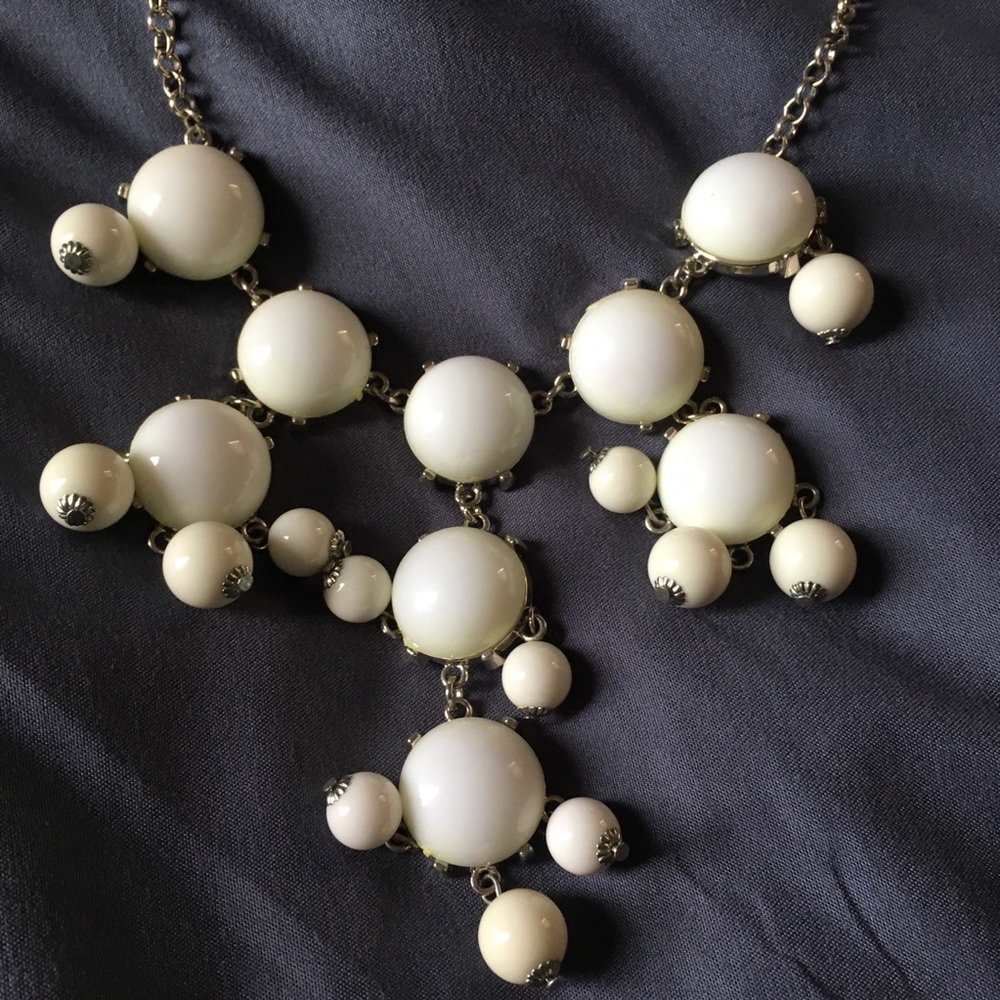 White Bubble Necklace